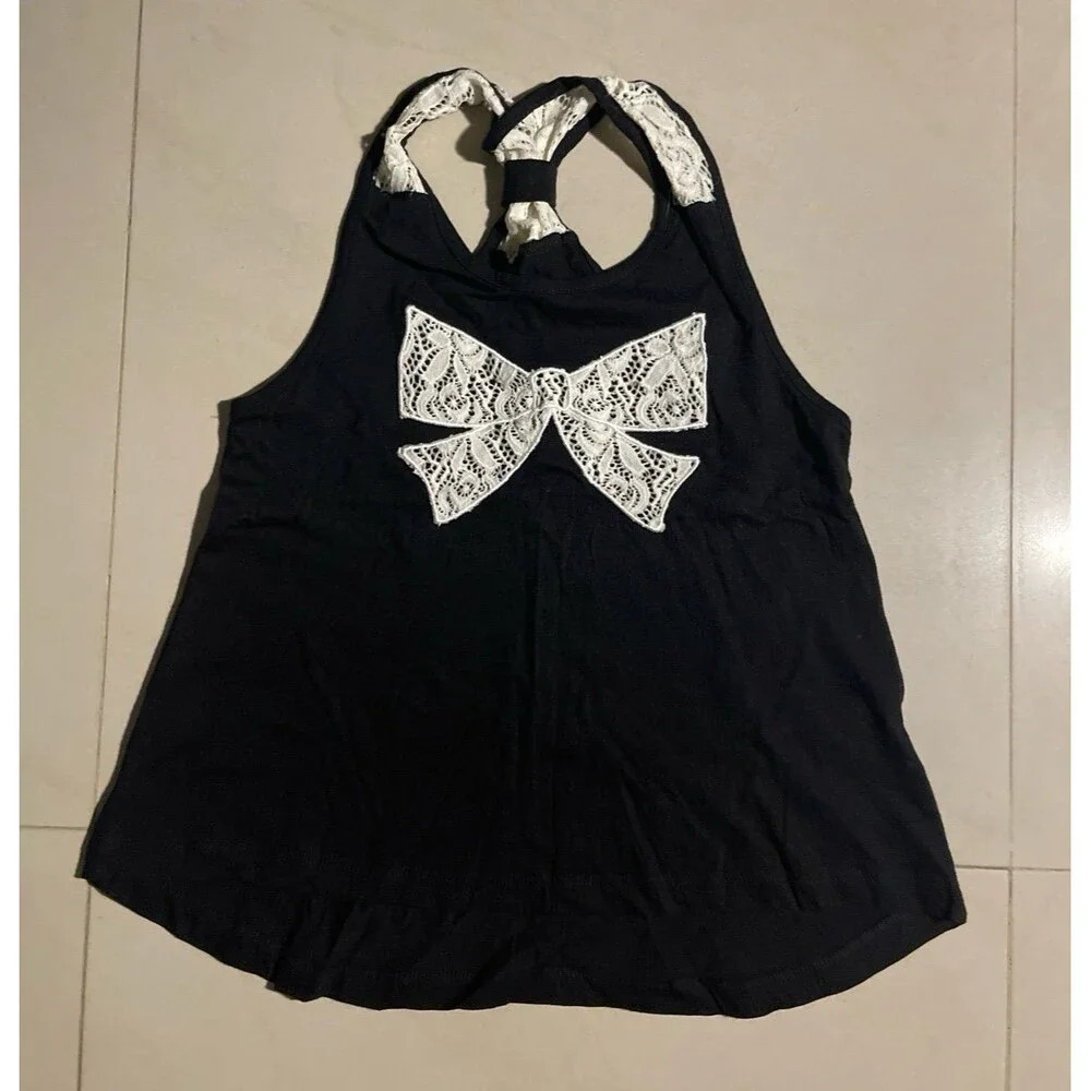 Black Bow Top